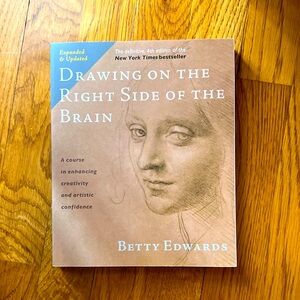 Drawing on the Right Side of the Brain - By Betty Edwards - New